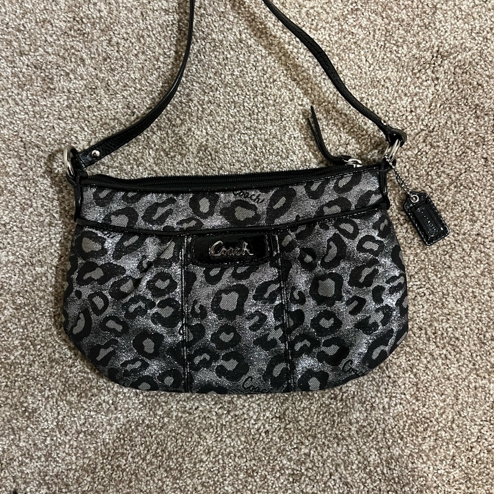 Leopard Coach Crossbody Bag